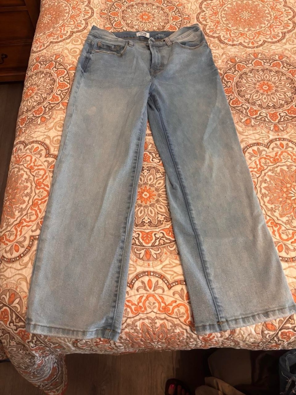 Kensie Light Blue Wide Leg Jeans